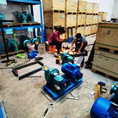 Fabrication Baseplate Asssembly Setting Pump Set